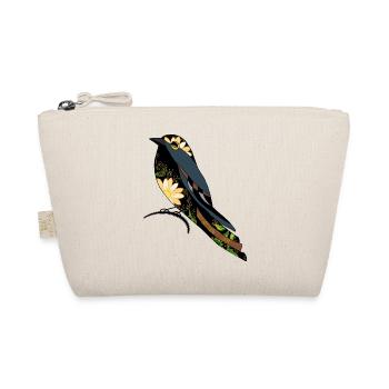 Vogel - Bio-Täschchen - Natur - Vorne