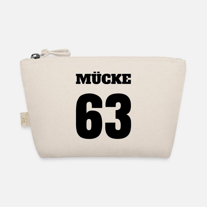 Mücke 63 Buddy Film Star Geschenk - Bio-Täschchen - Natur