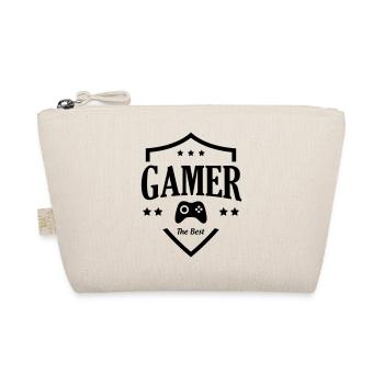 The best gamer - Organic Pouch - nature - Front