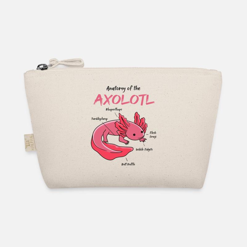 Axolotl Anatomie Bio-Täschchen
