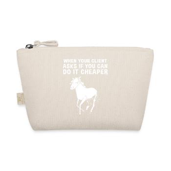Graphic designer graphic designer artist - Organic Pouch - nature - Front