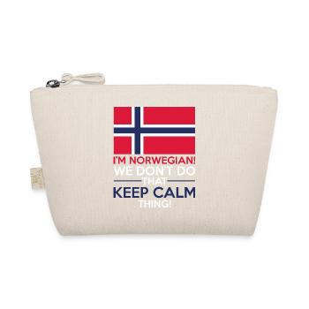 I'm norwegian We don't do that keep calm thing - Organic Pouch - nature - Front