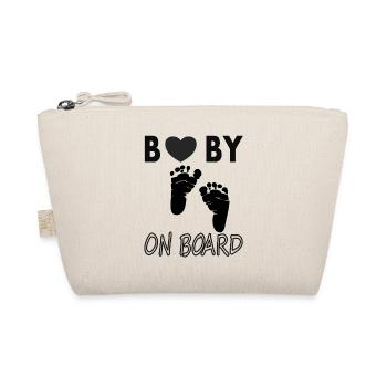 Bébé à l’board Bébé Ventre de bébé Proverbes de bébé - Trousse biologique - nature - Devant