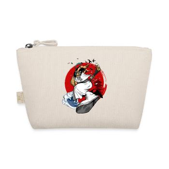Hip-Hop Samurai - Organic Pouch - nature - Front