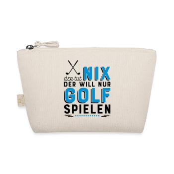 Golf spielen - Bio-Täschchen - Natur - Vorne