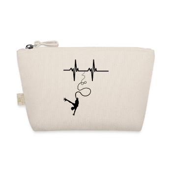 Bungee Jumping Extreme Sports Bungee Jumping Gift - Organic Pouch - nature - Front