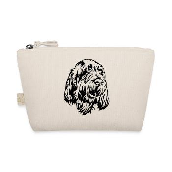 Spinone Italiano Head - Organic Pouch - nature - Front