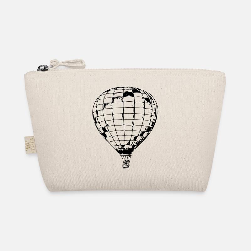 Geometric hot air balloon Organic Pouch