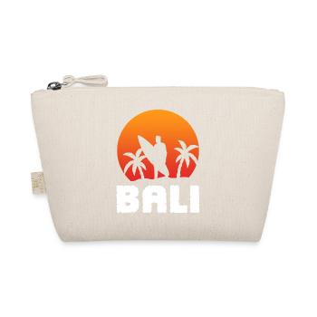 Surf surf surf de Bali Surf surfergirl - Trousse biologique - nature - Devant