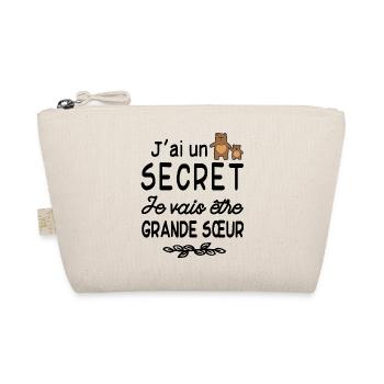 secret - je vais être grande sœur - future sœur - Trousse biologique - nature - Devant