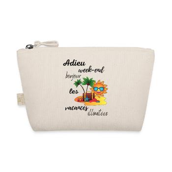 Adieu week-end, Pour départ à la retraite d'un ami - Trousse biologique - nature - Devant