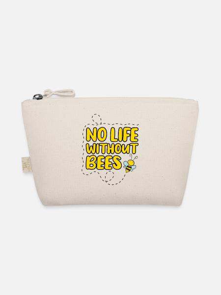 No Life Without Bees - Save the Bees - Trousse biologique - nature - Devant