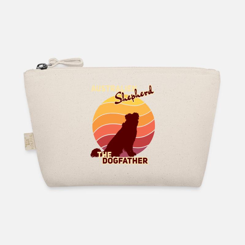 Australien Shepherd The Dogfather - Bio-Täschchen - Natur