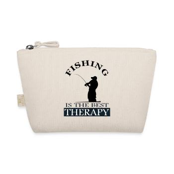 fishing fishing fishing fishing fishing angler gift - Organic Pouch - nature - Front
