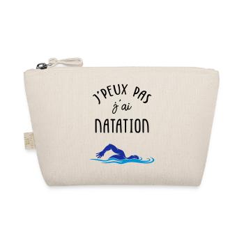 J'peux pas j'ai natation - Trousse biologique - nature - Devant