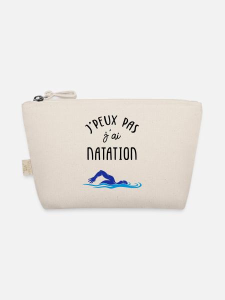 J'peux pas j'ai natation - Trousse biologique - nature - Devant