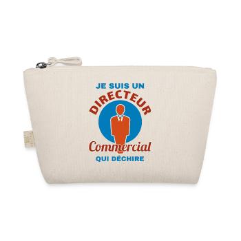 je suis un directeur commercial qui déchire cadeau - Trousse biologique - nature - Devant