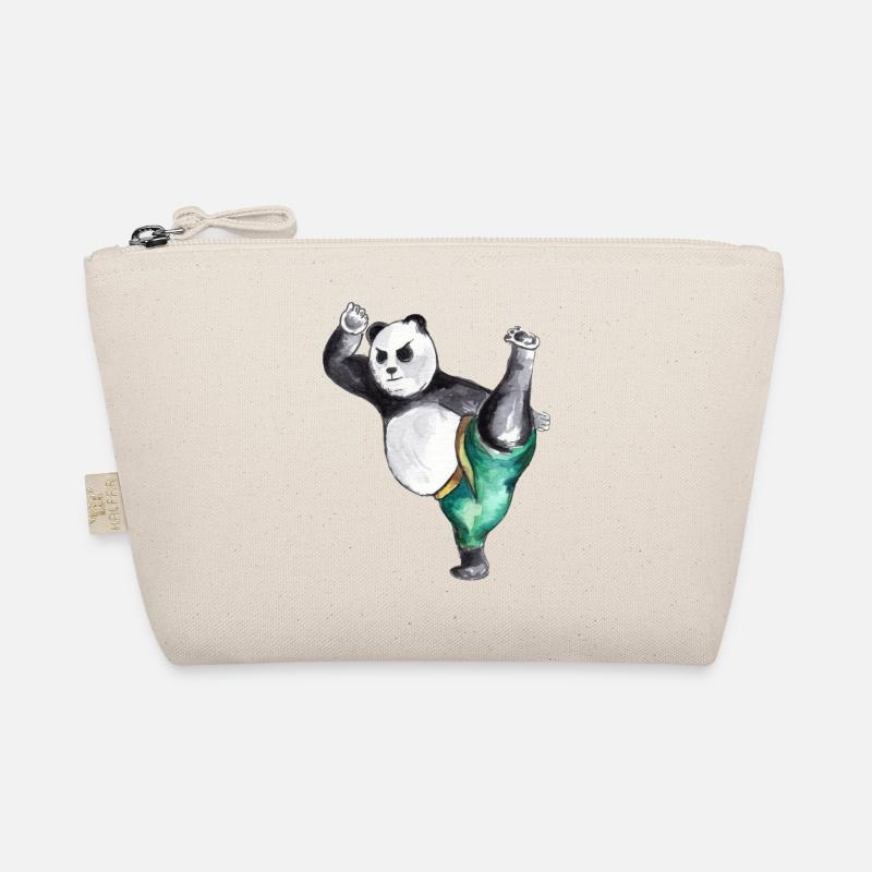 Kung-Fu Panda Baby - Bio-Täschchen - Natur