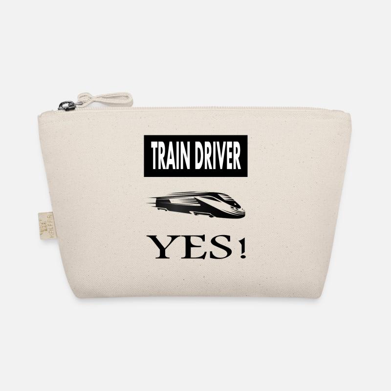 Je suis conducteur de train Avec le train Idée cadeau Trousse biologique