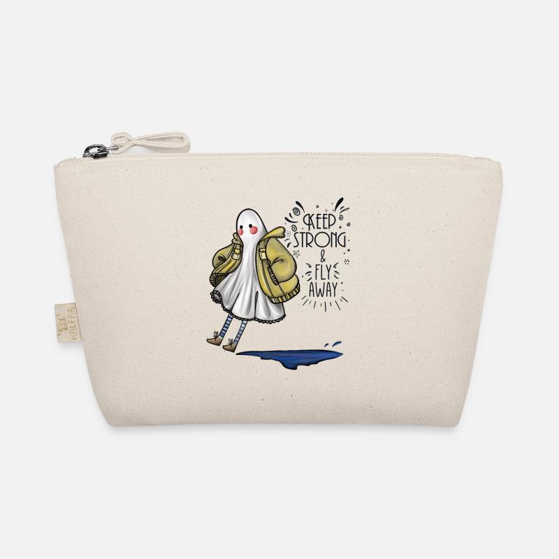 Keep Strong fly away Ghost Organic Pouch