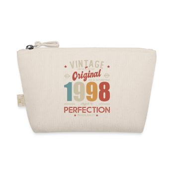 vintage original né en 1998 anniversaire 24 ans - Trousse biologique - nature - Devant