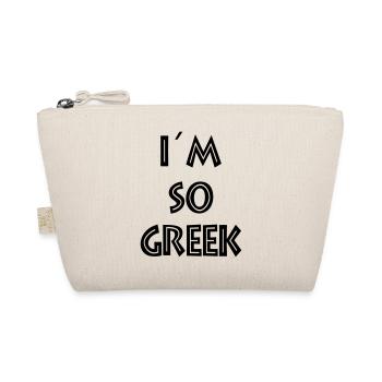 i'm so greek - Bio-Täschchen - Natur - Vorne