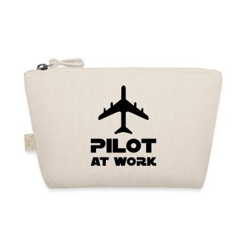 Pilot at work (aircraft) - Organic Pouch - nature - Front