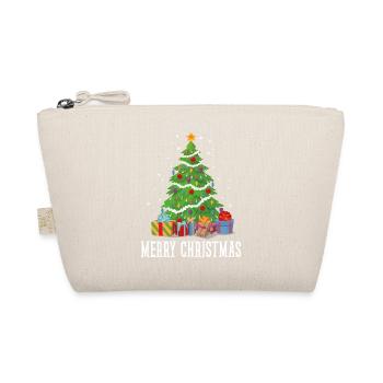 Merry Christmas Merry Christmas Gift - Organic Pouch - nature - Front