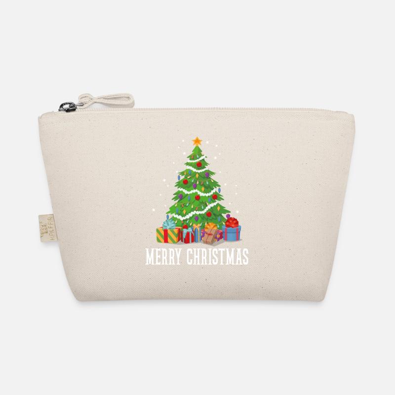 Frohe Weihnachten Frohes Weihnachtsgeschenk Bio-Täschchen