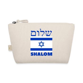 Shalom Israel - Bio-Täschchen - Natur - Vorne