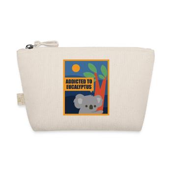 Ironic Saying Eucalyptus Australian Koala - Organic Pouch - nature - Front