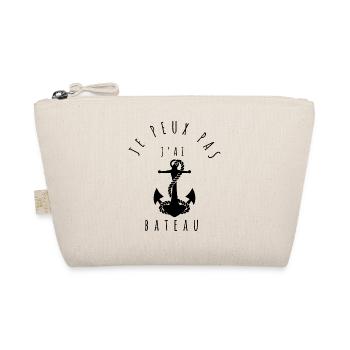 je peux pas j'ai bateau - voile - voilier - Trousse biologique - nature - Devant