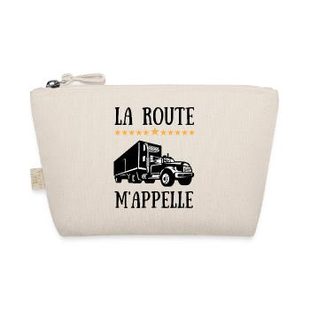 LA ROUTE M'APPELLE - CAMION ROUTIER CHAUFFEUR - Trousse biologique - nature - Devant