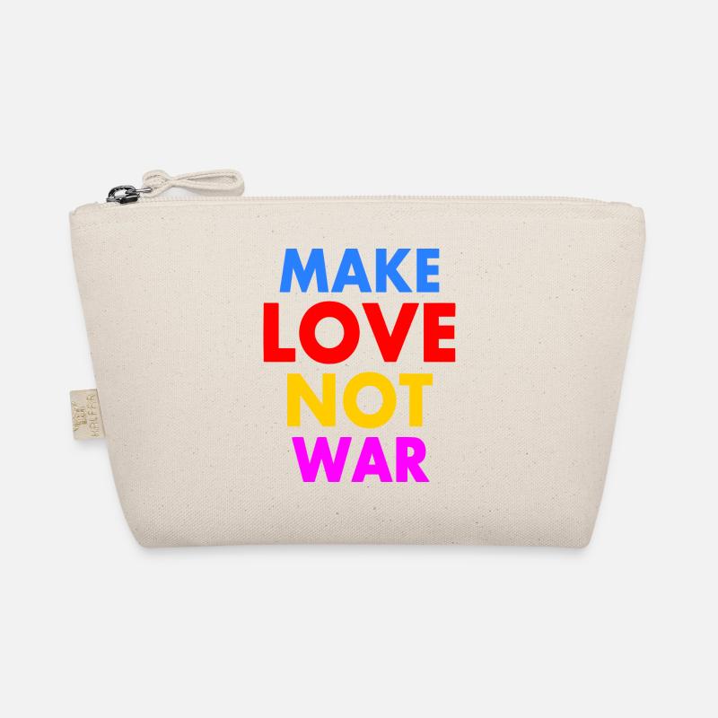 Make love not war Bio-Täschchen