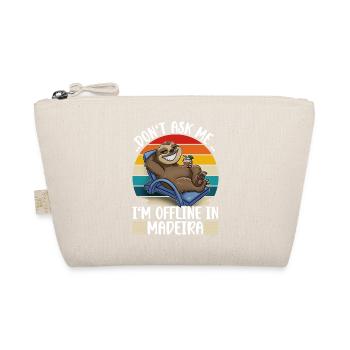 Madeira Holiday Trip Sloth - Organic Pouch - nature - Front