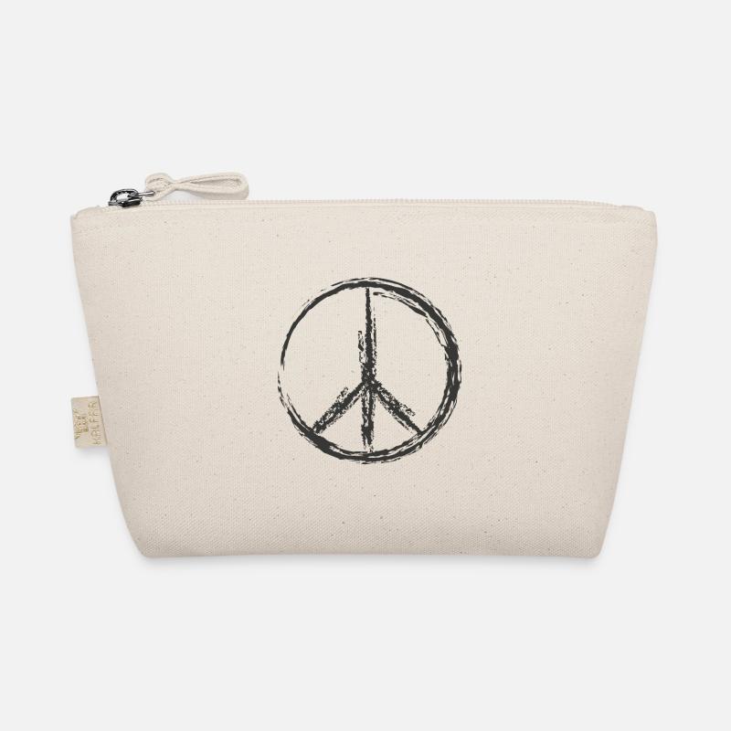 Peace Sign Organic Pouch