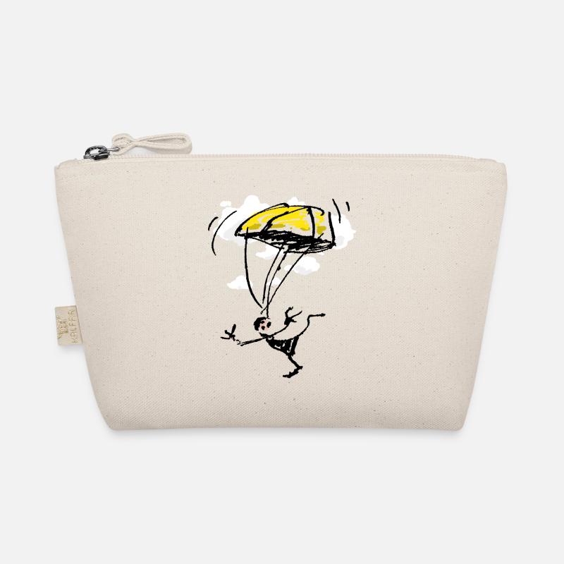 Fallschirmspringer Bio-Täschchen