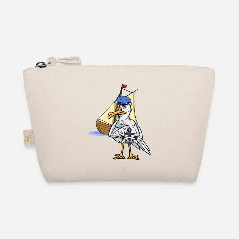 Seafarer Seaman Maritime Captain Ahoy Organic Pouch