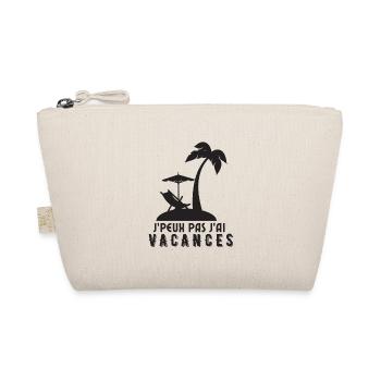Je peux pas j ai vacances d été - Trousse biologique - nature - Devant