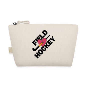 feldhockey hockey fieldhockey hockey-love - Bio-Täschchen - Natur - Vorne