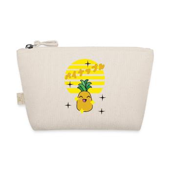 kawaii pineapple fun - Bio-Täschchen - Natur - Vorne