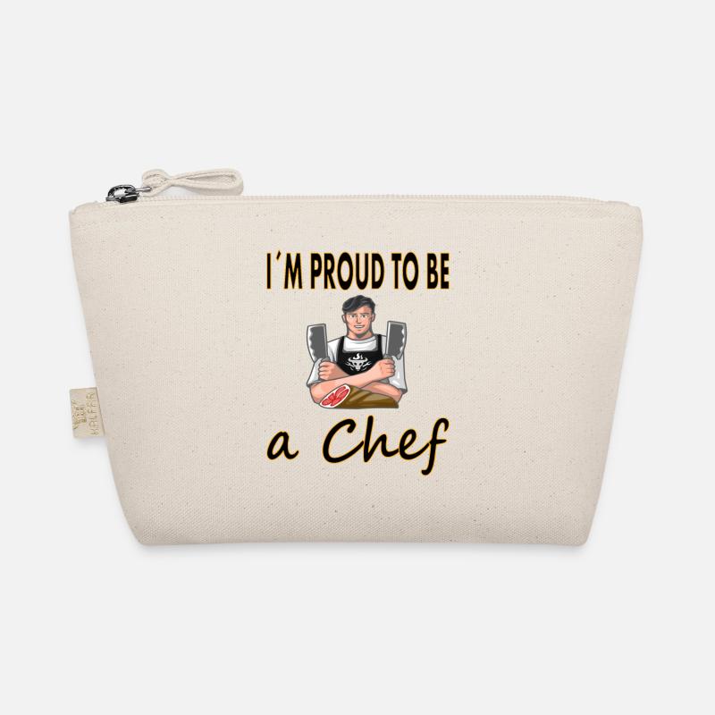 I'm Proud Chef Chef Hat Cook Gift Organic Pouch