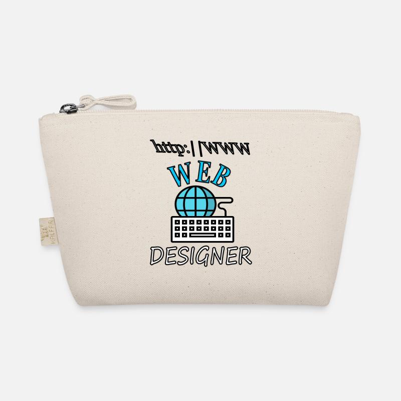 Ich bin Web Designer Website Internet Geschenkidee Bio-Täschchen