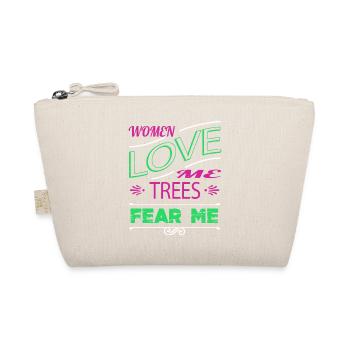 geek construction carpenter john carpenter - Organic Pouch - nature - Front