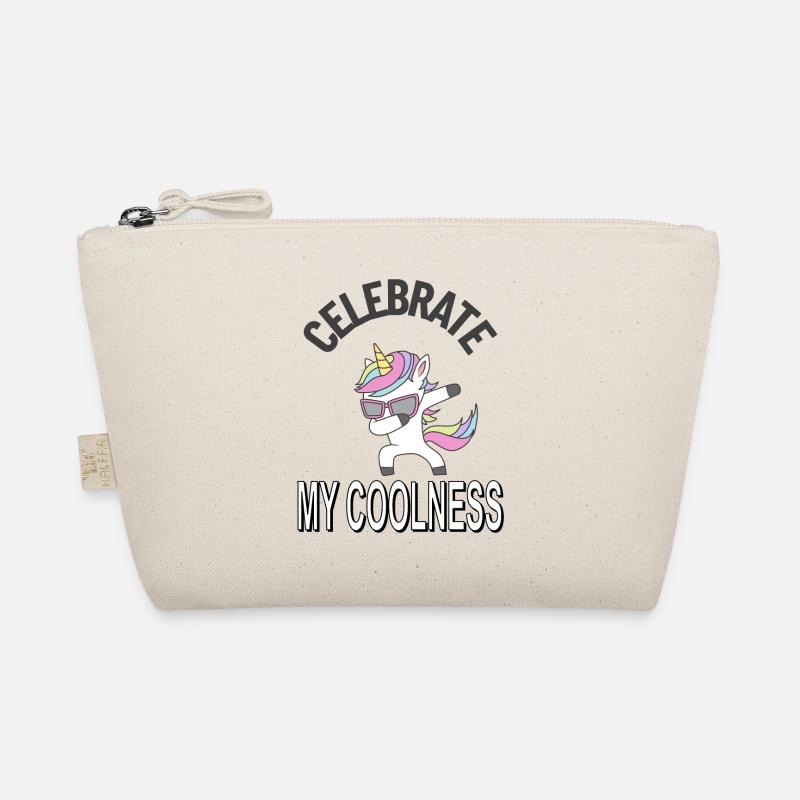 Einhorn mythisch Märchen Fee Pony Pink Geschenk Bio-Täschchen