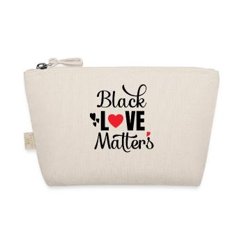 Black Love Matters - Organic Pouch - nature - Front
