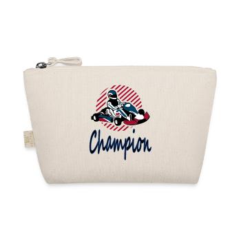 Cadeau Winner Car Racing Champion Racer - Trousse biologique - nature - Devant