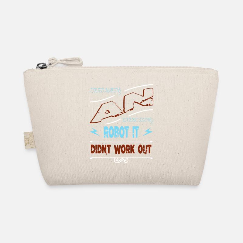 bot happy bday funny sayings sci fi present boys Organic Pouch