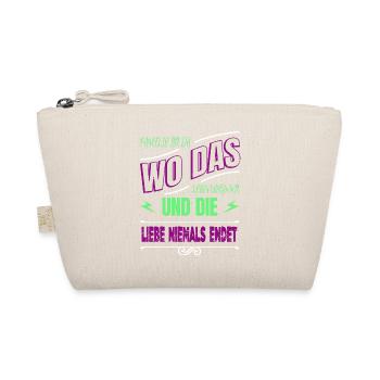 geek sprüche statement geschenkidee lustig - Bio-Täschchen - Natur - Vorne