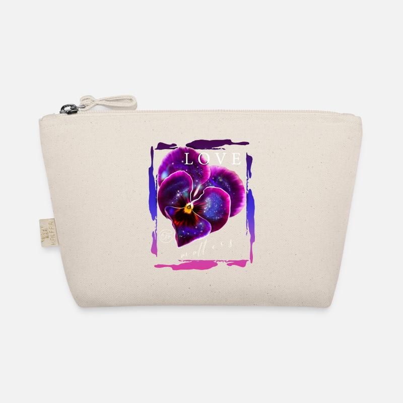 L’amour compte Fleur Saint-Valentin Dicton romantique Trousse biologique
